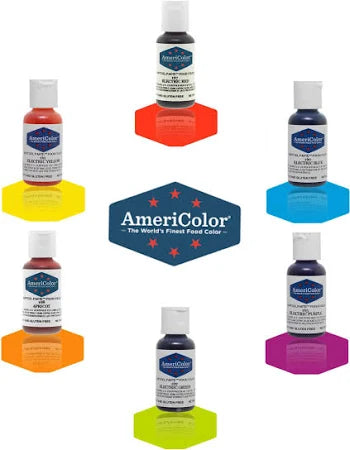 AmeriColor Soft Gel Food Coloring (.75oz)/ 13.5 oz